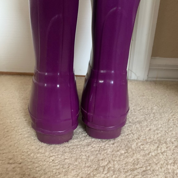 GUC purple Hunter boots AND SOCKS! - Picture 8 of 10